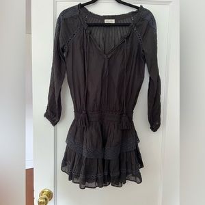 LoveShackFancy black dress size 0